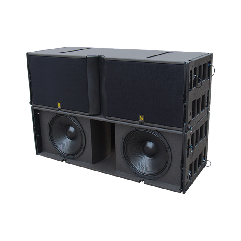 K Dual Inch Way Passive Line Array Loudspeaker System For Outdoor