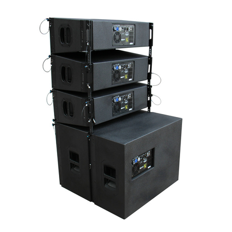 Lane pro array x 18 powered line array system Outlet
